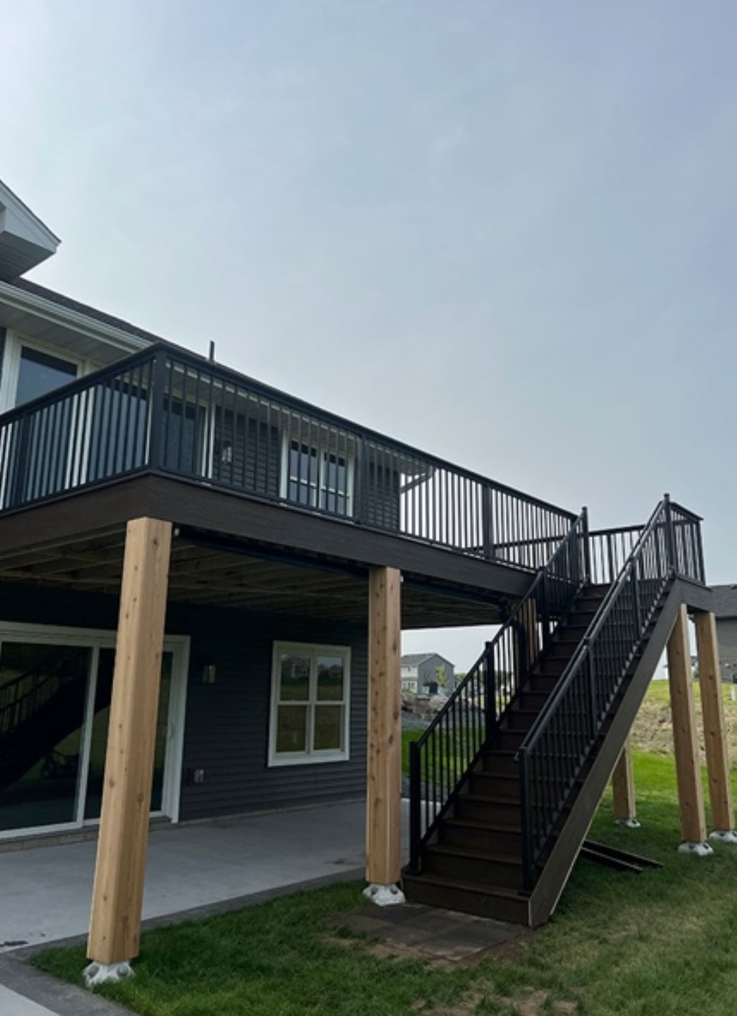 Custom elevated deck South Louisiana Bayou Contractors